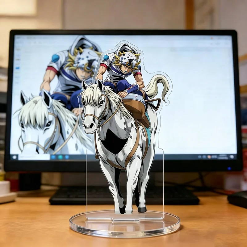 Anime JOJO STEEL BALL RUN SBR Gyro Zeppeli Johnny Joestar Diego Brando Dio Cosplay Standing Plate Acrylic Figure Stand Accessory
Anime JOJO STEEL BALL RUN SBR Gyro Zeppeli Johnny Joestar Diego Brando Dio Cosplay Standing Plate Acrylic Figure Stand Accessory