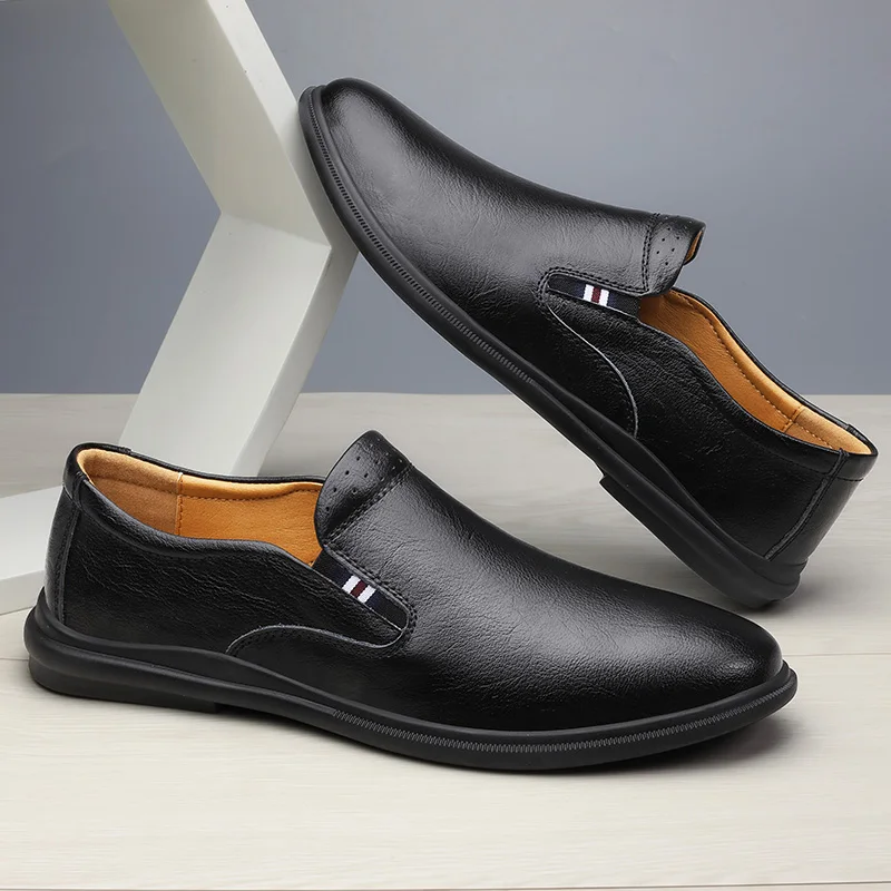 Leather Men Casual Shoes Breathable Soft Sole Office Loafers Shoes Men Designer Shoes Men Italian Brand Moccasins Zapatos Hombre
Leather Men Casual Shoes Breathable Soft Sole Office Loafers Shoes Men Designer Shoes Men Italian Brand Moccasins Zapatos Hombre