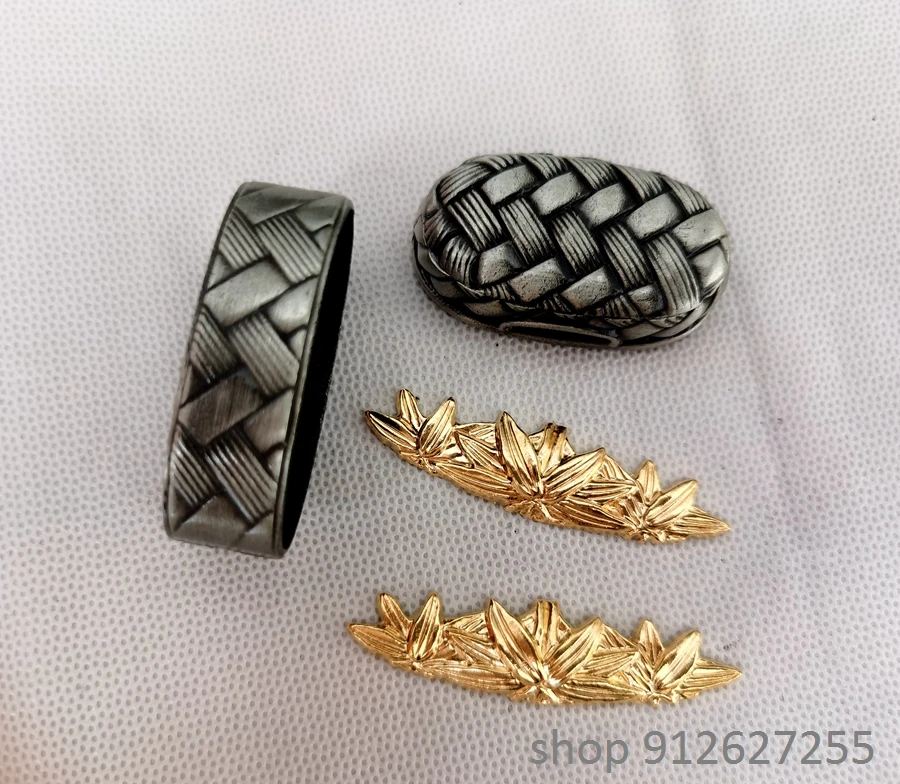 Серебряные пряди из сплава fuchi Menuki для японской катаны меча вакидзаси Танто
Серебряные пряди из сплава fuchi Menuki для японской катаны меча вакидзаси Танто