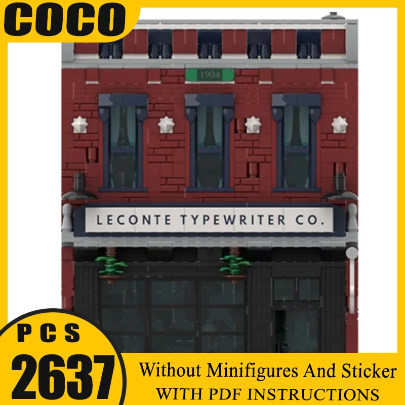 Moc Building Blocks Street View Model Office Building Technical Bricks DIY Assembly Construction Toys For Childr Holiday Gifts
Moc Building Blocks Street View Model Office Building Technical Bricks DIY Assembly Construction Toys For Childr Holiday Gifts