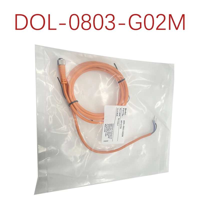 DOL-0803-G02M DOL-0803-W02M M8 3Pins Sensor Connecting Cable 100% New & Original
DOL-0803-G02M DOL-0803-W02M M8 3Pins Sensor Connecting Cable 100% New & Original