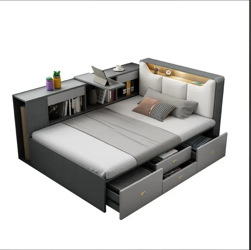 # Hot Sales Modern Space Saving Furniture Bedroom Functional Storage Single Double Storage Children Twin Beds
# Hot Sales Modern Space Saving Furniture Bedroom Functional Storage Single Double Storage Children Twin Beds