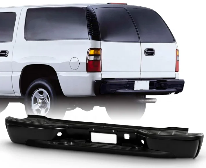 Original Steel Black Rear Step Bumper Assembly Replacement For 2000-2006 Chevy Tahoe Suburban GMC Yukon
Original Steel Black Rear Step Bumper Assembly Replacement For 2000-2006 Chevy Tahoe Suburban GMC Yukon