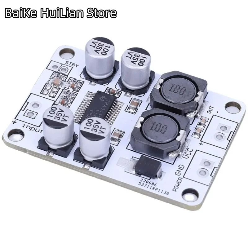 TPA3110 PBTL Audio Amplifier Module 30W Digital Sound Amplifier Module DC 8-26V for Speaker Electronic DIY Kit
TPA3110 PBTL Audio Amplifier Module 30W Digital Sound Amplifier Module DC 8-26V for Speaker Electronic DIY Kit