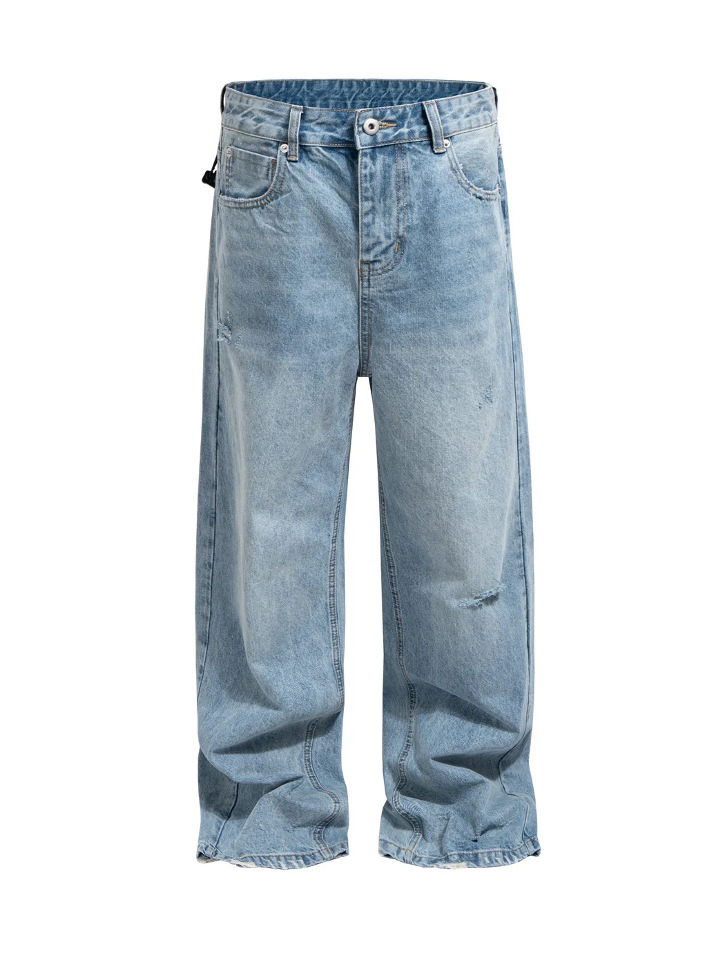 American Retro Waed Blue Jeans Casual Commuter Straight Leg Pants Distred Classic Sle mid Waist Cotton Denim Jeans
American Retro Waed Blue Jeans Casual Commuter Straight Leg Pants Distred Classic Sle mid Waist Cotton Denim Jeans
