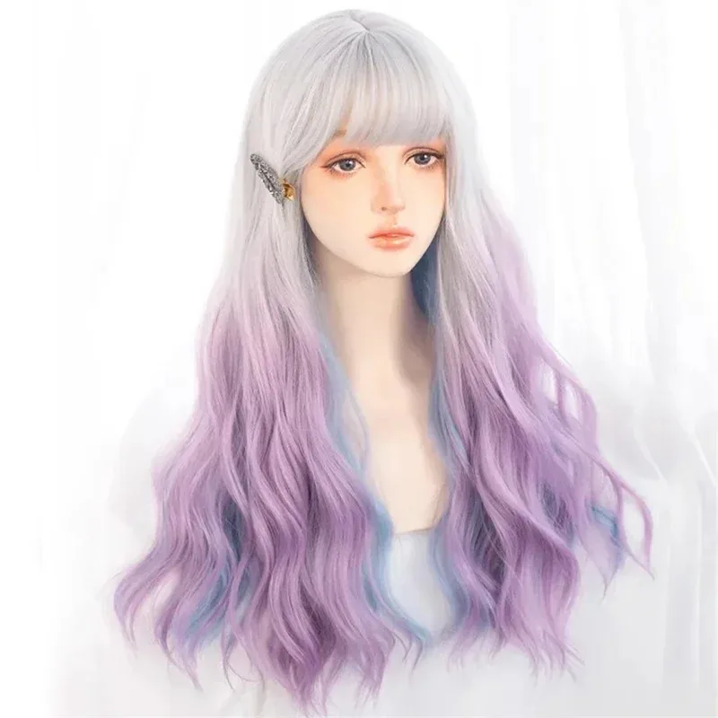 ff34Anime Comic-Con Coser Cute Girl Cosplay Synthetic Double Ponytail Long Curly Anime Princess Body Wave Wig Daily Part
ff34Anime Comic-Con Coser Cute Girl Cosplay Synthetic Double Ponytail Long Curly Anime Princess Body Wave Wig Daily Part