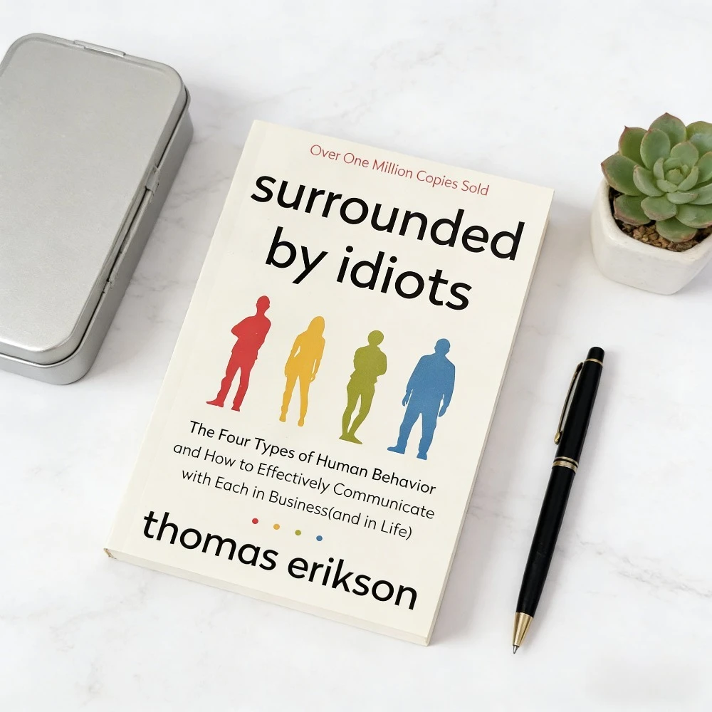 Four Human Behavior Types & Effective Communication Guide for Business & Daily Interactions——Thomas Erikson
Four Human Behavior Types & Effective Communication Guide for Business & Daily Interactions——Thomas Erikson