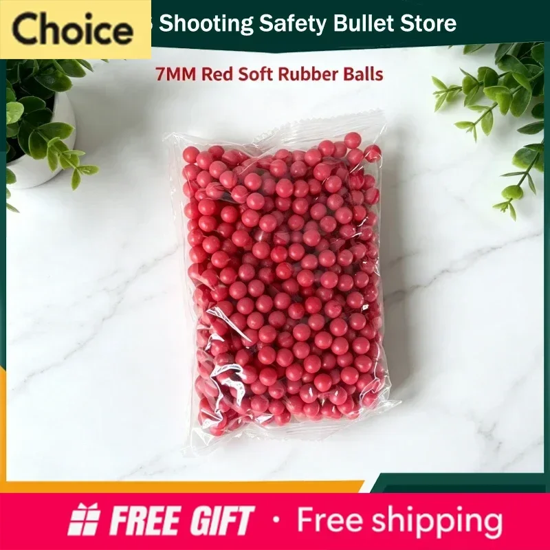 2026 500Pcs/Bag 7MM Red Shock-Absorbing Soft Balls Reusable Outdoor Game Accessory Kit 1Bag/3Bag/5Bag
2026 500Pcs/Bag 7MM Red Shock-Absorbing Soft Balls Reusable Outdoor Game Accessory Kit 1Bag/3Bag/5Bag