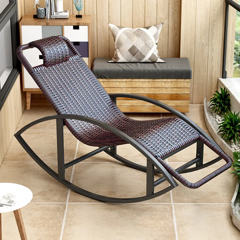 HYS Rocking Chair Balcony Home Leisure Chair Rattan Lazy Chair Adult Ratta Elderly Reclining
HYS Rocking Chair Balcony Home Leisure Chair Rattan Lazy Chair Adult Ratta Elderly Reclining