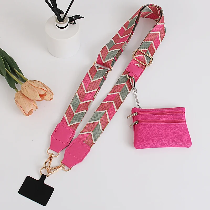 Adjustable Crossbody Mobile Phone Lanyard Strap Anti-lost Cell Phone Case Pendant With Zippered Wallet Card Gasket Coin Purse
Adjustable Crossbody Mobile Phone Lanyard Strap Anti-lost Cell Phone Case Pendant With Zippered Wallet Card Gasket Coin Purse