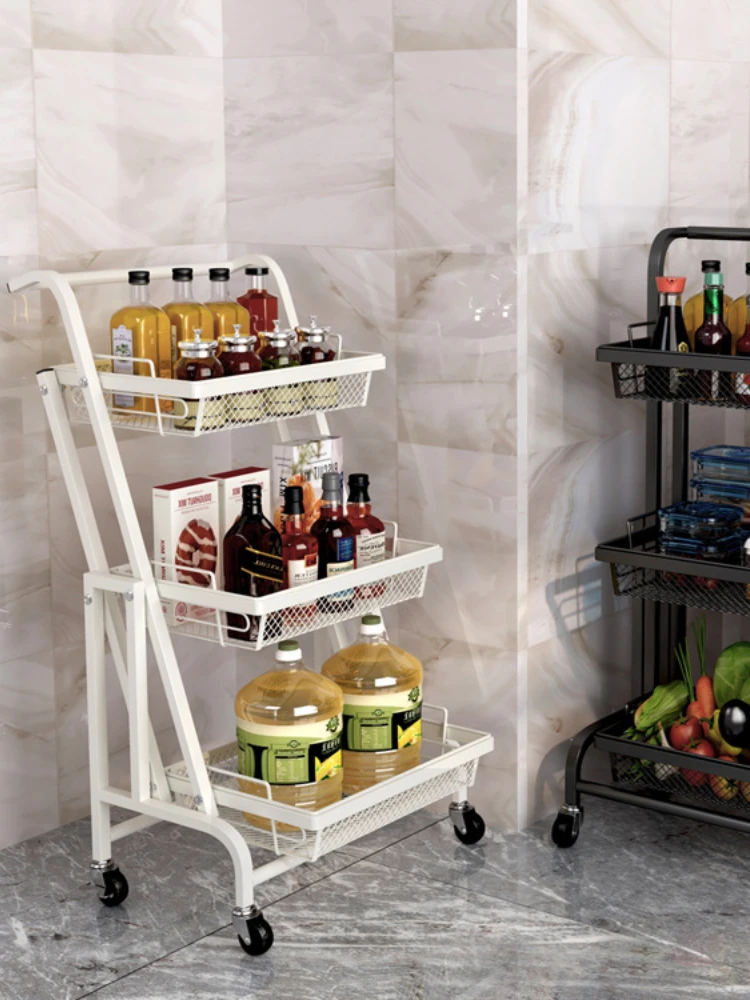 Kitchen Floor Trolley Storage Rack Movable Stretch Fruits and Vegetables Storage Basket Living Room Bedroom MultifunctionalShelf
Kitchen Floor Trolley Storage Rack Movable Stretch Fruits and Vegetables Storage Basket Living Room Bedroom MultifunctionalShelf