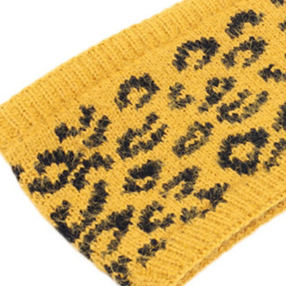 Knitted Headband Women Hair Band Fashion Headbands Leopard Print Accessories Elegant Headdress Warm Winter Stylish Premium
Knitted Headband Women Hair Band Fashion Headbands Leopard Print Accessories Elegant Headdress Warm Winter Stylish Premium