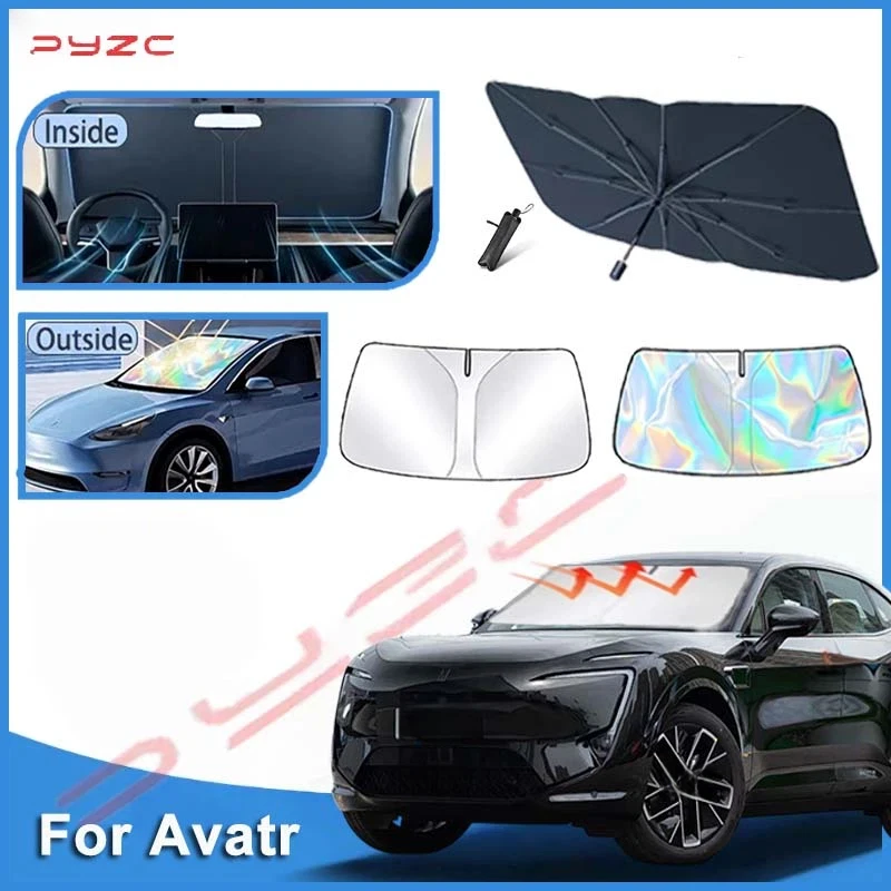 For AVATR 11 2024 2025 2026 Car Windshield Sunshade Cover Anti UV Protection Foldable easy to store Accessories
For AVATR 11 2024 2025 2026 Car Windshield Sunshade Cover Anti UV Protection Foldable easy to store Accessories
