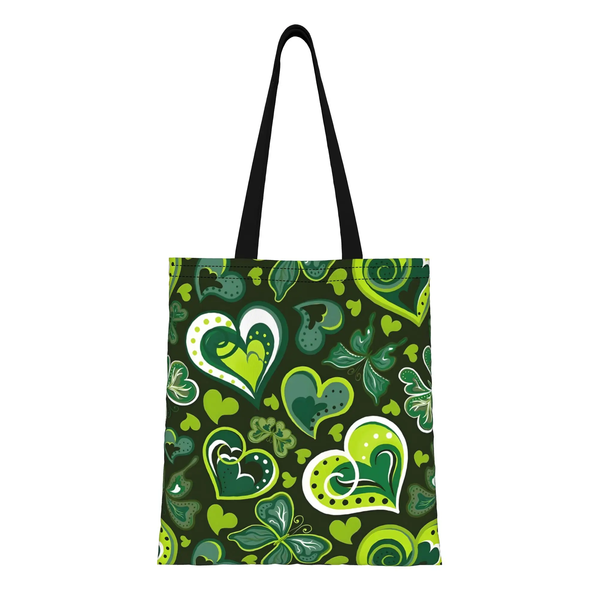 1 шт. зеленая ирландская сумка-тоут цвета клевера с фиксированными плечевыми ремнями, без подкладки, без застежки, сумка ко Дню Святого Патрика, универсальная сумка-тоут
1 шт. зеленая ирландская сумка-тоут цвета клевера с фиксированными плечевыми ремнями, без подкладки, без застежки, сумка ко Дню Святого Патрика, универсальная сумка-тоут