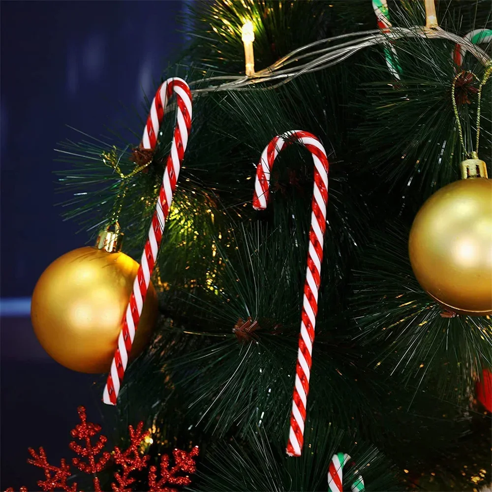 6Pcs Christmas Canes Christmas Tree Decoration 15cm Acrylic Candy Canes New Year Hanging Crutch Pendant Decor Navidad Ornaments
6Pcs Christmas Canes Christmas Tree Decoration 15cm Acrylic Candy Canes New Year Hanging Crutch Pendant Decor Navidad Ornaments