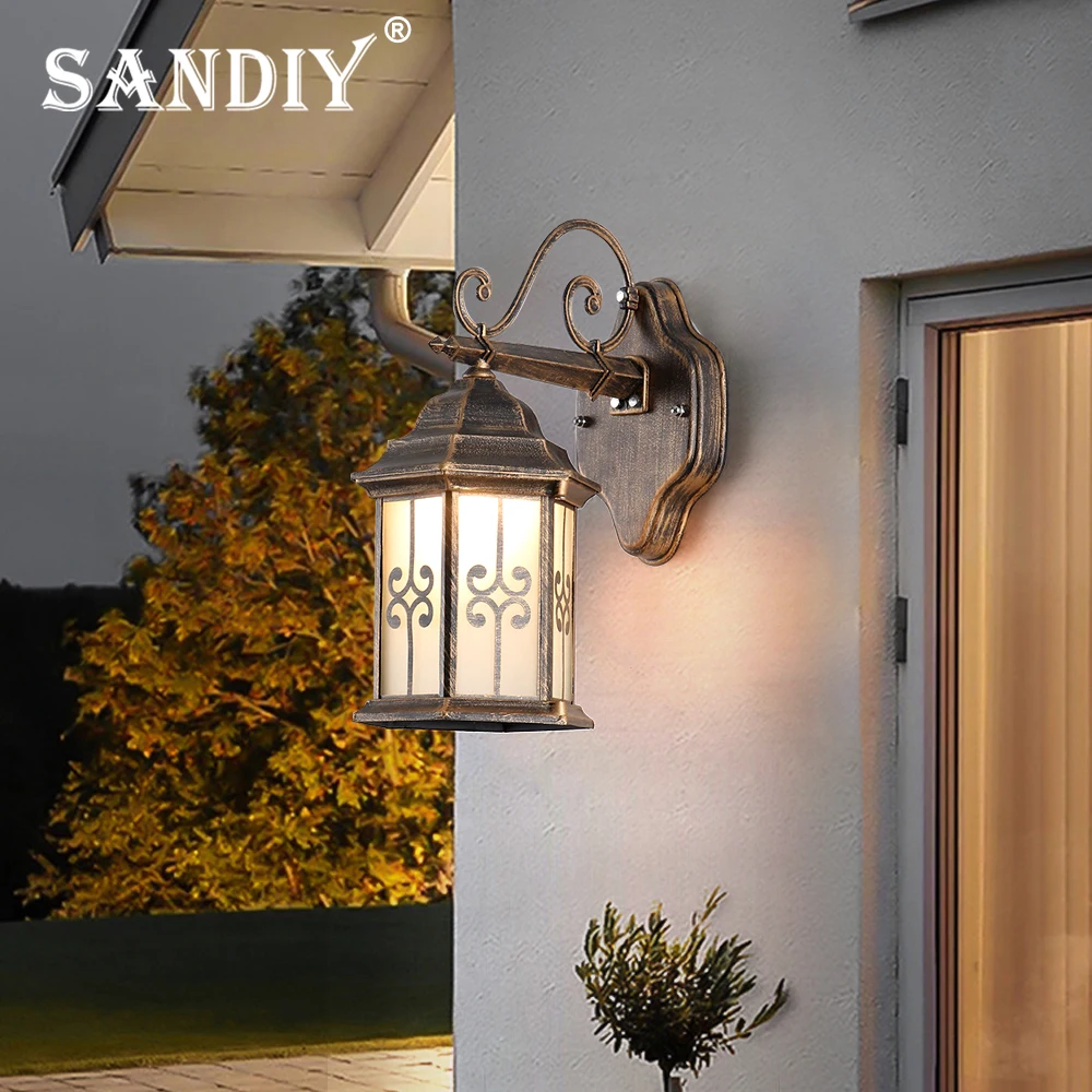 Glass Wall Lamps Garden Outdoor Exterior Light Fixture Retro IP65 Waterproof LED for House Porch&Corridor Gateway&Gate Patio
Glass Wall Lamps Garden Outdoor Exterior Light Fixture Retro IP65 Waterproof LED for House Porch&Corridor Gateway&Gate Patio