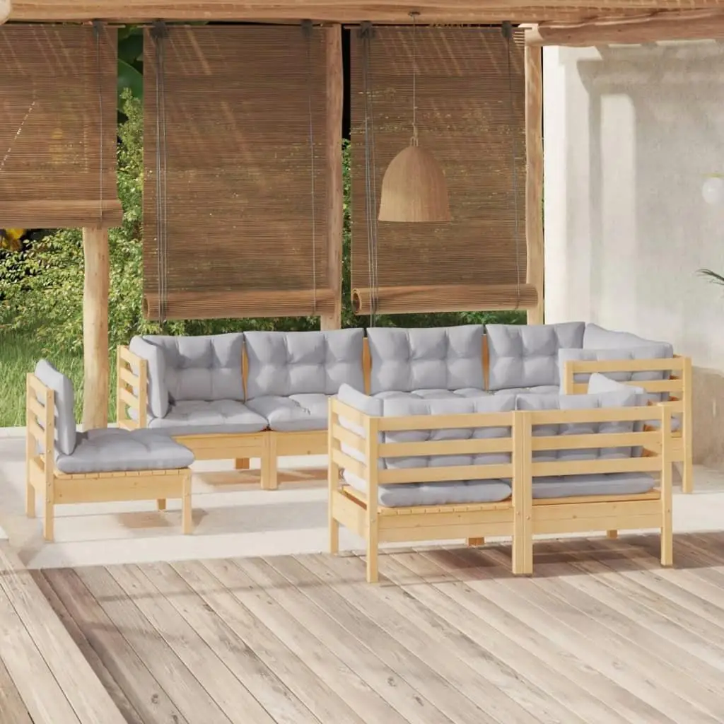 Stylish Garden Lounge Set with Soft Grey Cushions Perfect for Outdoor Relaxation and Comfort
Stylish Garden Lounge Set with Soft Grey Cushions Perfect for Outdoor Relaxation and Comfort