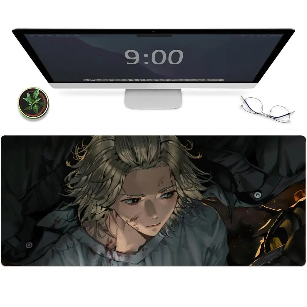 Mouse Pad Gaming Mouse Desk Mat Large Keyboard Pad T-Tokyo R-Revengers Desktop Rubber Mouse Cushion
Mouse Pad Gaming Mouse Desk Mat Large Keyboard Pad T-Tokyo R-Revengers Desktop Rubber Mouse Cushion