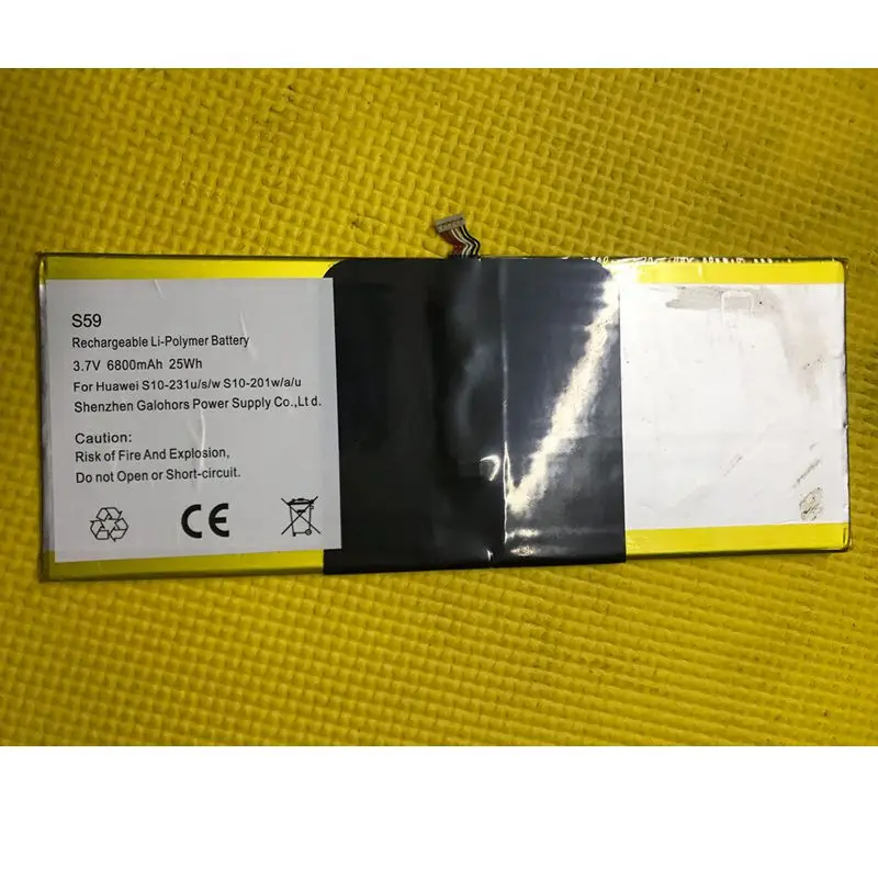 Литий-полимерный аккумулятор 3,8 В для Huawei S10-231U/S/w S10-201wa/u HB3X1, высокое качество
Литий-полимерный аккумулятор 3,8 В для Huawei S10-231U/S/w S10-201wa/u HB3X1, высокое качество