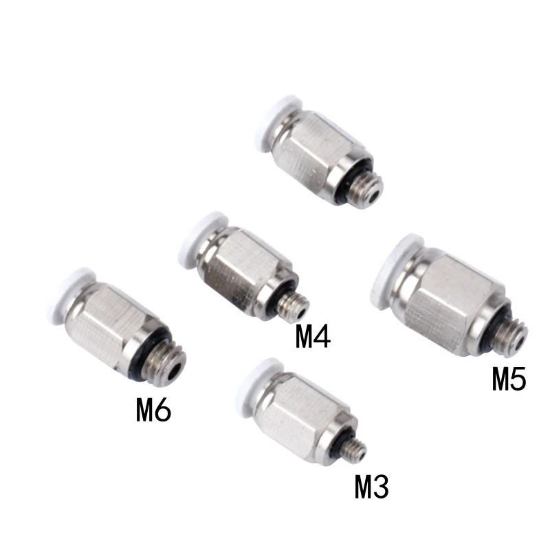 10PCS Pneumatic Fitting MINI Connector Air Coupler 3mm 4mm 5mm 6mm Hose-Tube M3 M4 M5 M6 1/8 PC Male Thread Elbow Quick Joint
10PCS Pneumatic Fitting MINI Connector Air Coupler 3mm 4mm 5mm 6mm Hose-Tube M3 M4 M5 M6 1/8 PC Male Thread Elbow Quick Joint