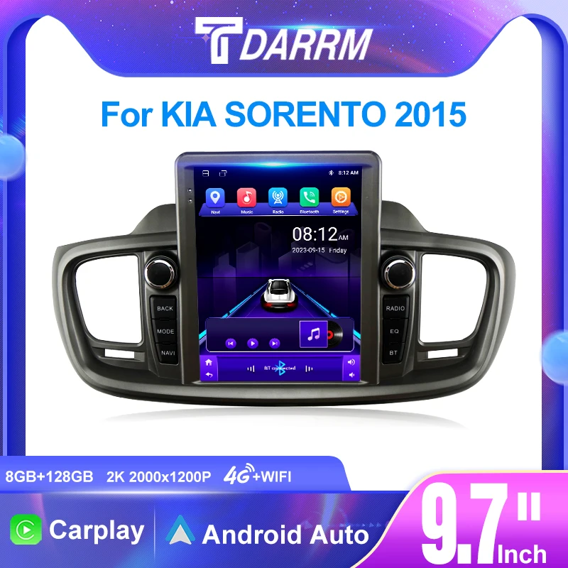 For KIA SORENTO 2015-2018 Car LHD Radio Auto Android 13 Video 9.7inch Player Head Unit Stereo 4G WIFI CarPlay GPS Car Multimedia
For KIA SORENTO 2015-2018 Car LHD Radio Auto Android 13 Video 9.7inch Player Head Unit Stereo 4G WIFI CarPlay GPS Car Multimedia