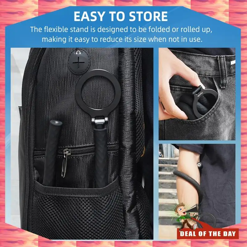24-Hour Delivery Portable Flexible Phone Holder Stand With Magnetic Phone Mount Adapter Long Arm Stick Pole For Pocket 3/GO3 For
24-Hour Delivery Portable Flexible Phone Holder Stand With Magnetic Phone Mount Adapter Long Arm Stick Pole For Pocket 3/GO3 For