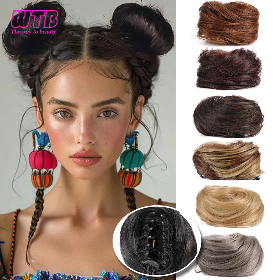 WTB Hair Bun Synthetic Hair Pieces Mini Claw Clip Messy Cat Ears Fake Chignon Extensions Wig Accessory Updo Hairpieces
WTB Hair Bun Synthetic Hair Pieces Mini Claw Clip Messy Cat Ears Fake Chignon Extensions Wig Accessory Updo Hairpieces