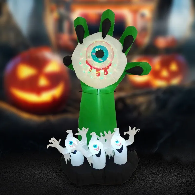 Ghost Hand Eye Balloon Air Model Glow Garden, Horror Decoration Halloween,Holiday Party pumpkin,Exhibition Arrangement 1.8m
Ghost Hand Eye Balloon Air Model Glow Garden, Horror Decoration Halloween,Holiday Party pumpkin,Exhibition Arrangement 1.8m