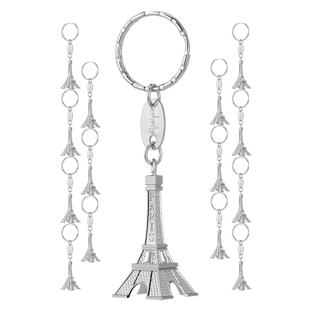 15pcs Tower Key Ring Zinc Alloy Rust Resistant Keychain Charms Vintage Hanging Decor Eiffel Tower Key Ring Accessories
15pcs Tower Key Ring Zinc Alloy Rust Resistant Keychain Charms Vintage Hanging Decor Eiffel Tower Key Ring Accessories