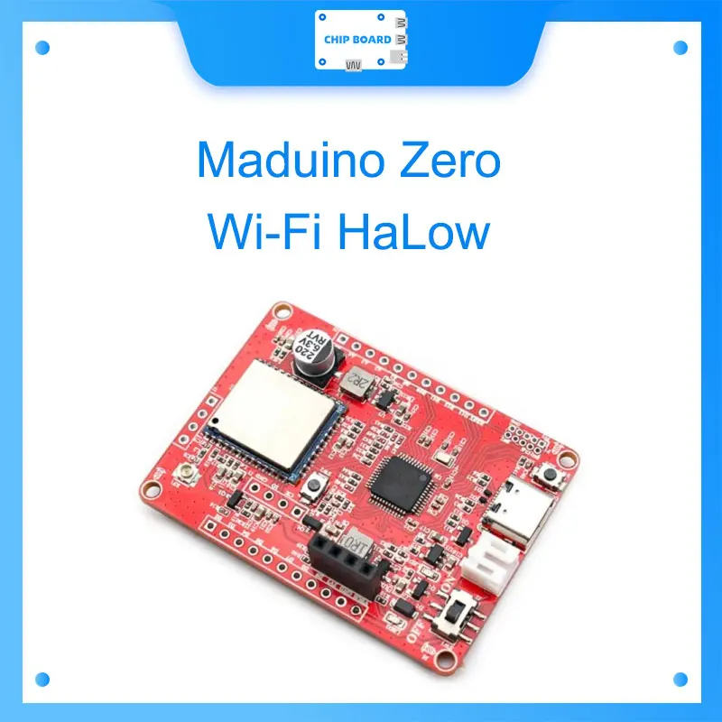 Maduino Zero WiFi HaLow Development Board 802.11ah IoT Module Programmable with Arduino IDE Long Range Wireless
Maduino Zero WiFi HaLow Development Board 802.11ah IoT Module Programmable with Arduino IDE Long Range Wireless