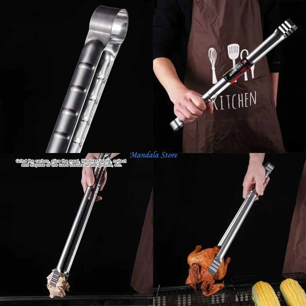 U2JC Stainless Steel BBQ Tongs with Extended Length For Safe Handling Of Hot Vegetable Camping Accessories
U2JC Stainless Steel BBQ Tongs with Extended Length For Safe Handling Of Hot Vegetable Camping Accessories