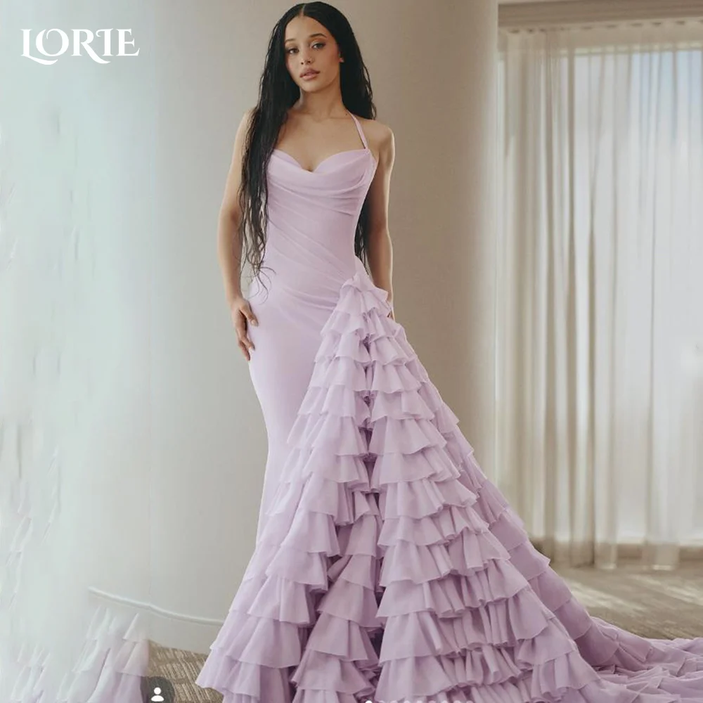 LORIE Modest Crepe Evening Dresses Elegant Strapless Pleats A-Line Ruched Arabia Prom Gown Ruffle Party Dresses Customized 2026
LORIE Modest Crepe Evening Dresses Elegant Strapless Pleats A-Line Ruched Arabia Prom Gown Ruffle Party Dresses Customized 2026