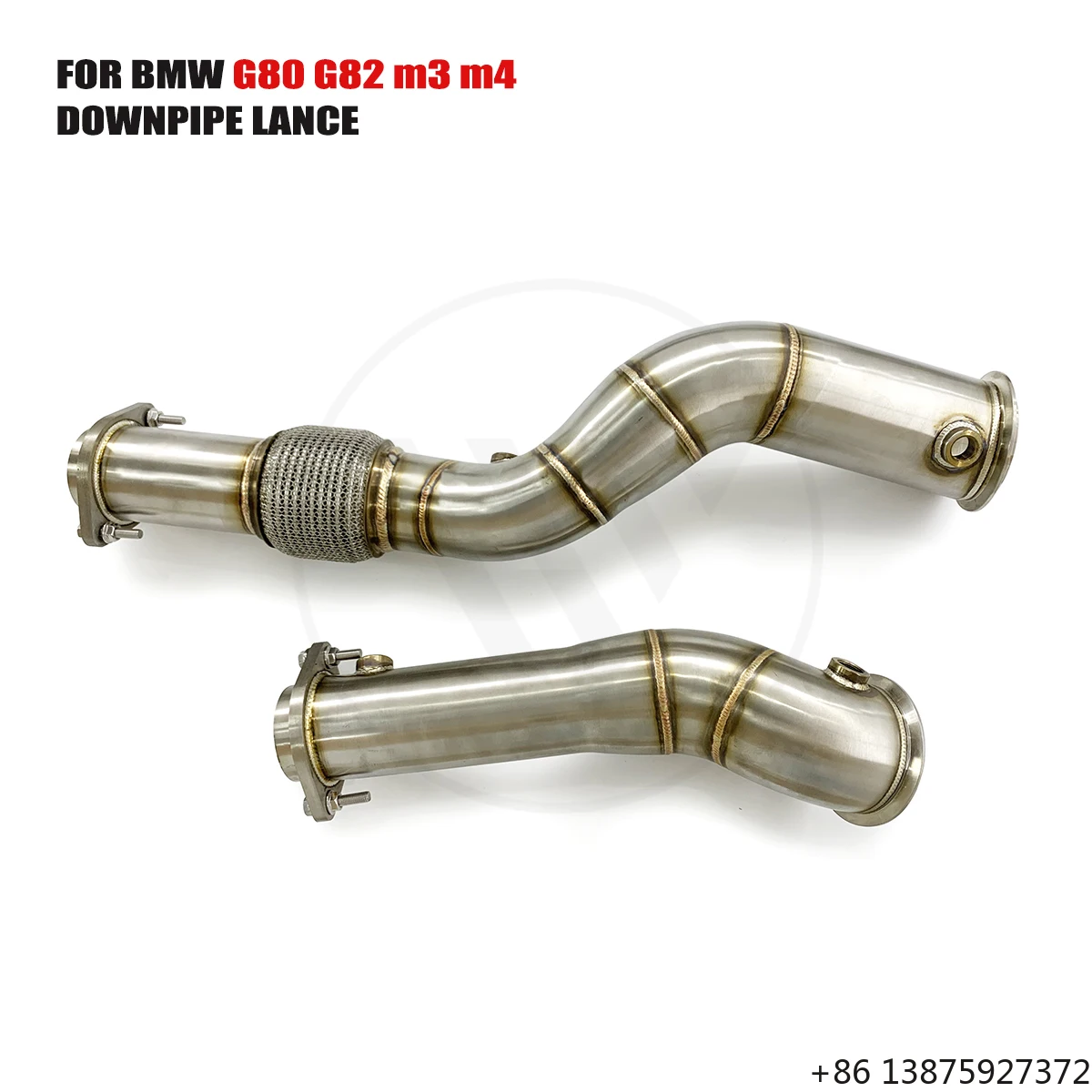 3.5 Inch Turbo Downpipe for M3 M4 G80 M3 M4 G82 S58 3.0T 2021-UP Exhaust
3.5 Inch Turbo Downpipe for M3 M4 G80 M3 M4 G82 S58 3.0T 2021-UP Exhaust