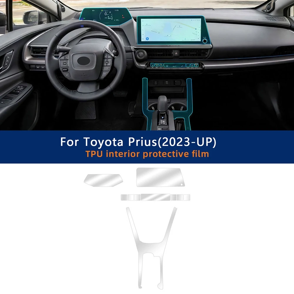 For Toyota Prius 2023-2024 Interior Car Center Console Navigation Screen Transparent TPU Protective Film Anti-scratch Repair
For Toyota Prius 2023-2024 Interior Car Center Console Navigation Screen Transparent TPU Protective Film Anti-scratch Repair