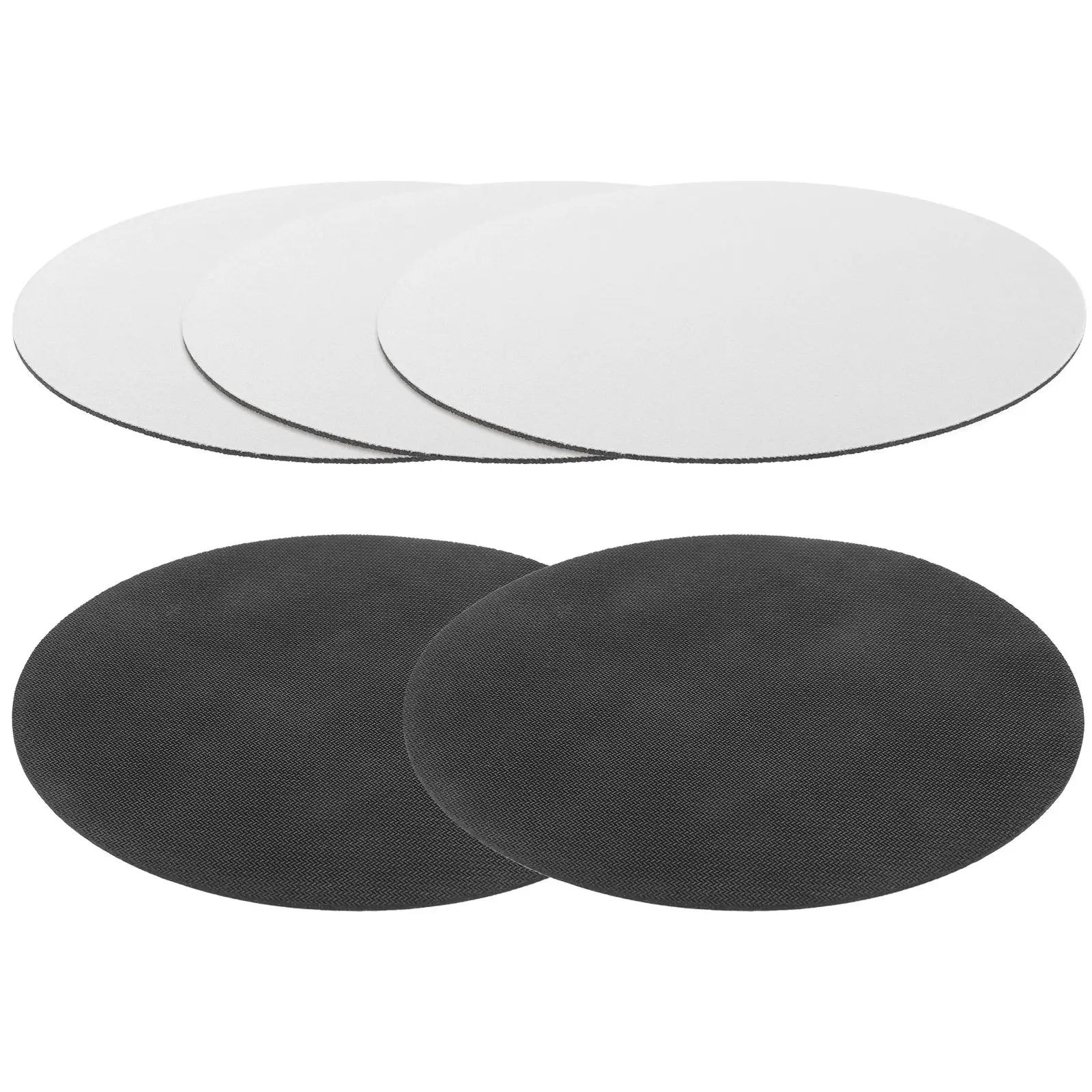 5Pcs Large Blank Mouse Pad Sublimation Desk Mat Rubber Non-Slip Computer Office Gaming Mouse Mat Smooth Texture