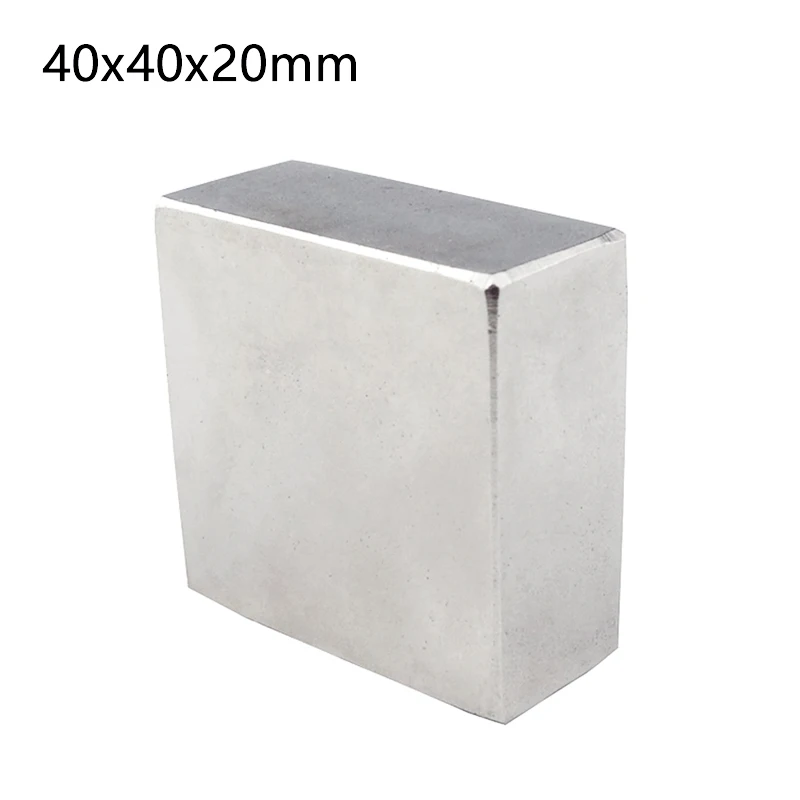 U-JOVAN 40x40x20 мм N35 Сверхсильный мощный блочный магнит Редкоземельные неодимовые магниты
U-JOVAN 40x40x20 мм N35 Сверхсильный мощный блочный магнит Редкоземельные неодимовые магниты