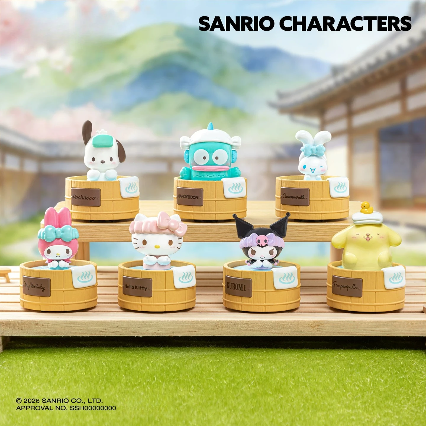 Sanrio Family Hot Spring Series Handmade Blind Box hellokitty Tabletop Decoration Creative Gift Kuromi Melody
Sanrio Family Hot Spring Series Handmade Blind Box hellokitty Tabletop Decoration Creative Gift Kuromi Melody