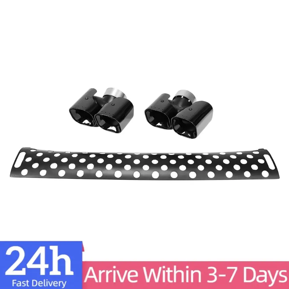 Exhaust Pipe Trim Kit Dual Exhaust Pipe Mask Stainless Steel with Decoration Guard Board Fits for LR Defender 90 110 130 20-25
Exhaust Pipe Trim Kit Dual Exhaust Pipe Mask Stainless Steel with Decoration Guard Board Fits for LR Defender 90 110 130 20-25