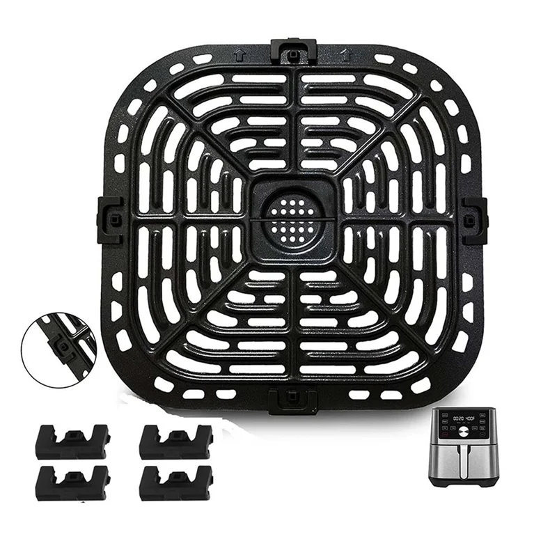 【Срочная распродажа】3-кратная пластина для гриля для аэрофритюрниц Instants Vortex Plus 6QT, обновленные запасные части для квадратной сковороды для гриля
【Срочная распродажа】3-кратная пластина для гриля для аэрофритюрниц Instants Vortex Plus 6QT, обновленные запасные части для квадратной сковороды для гриля