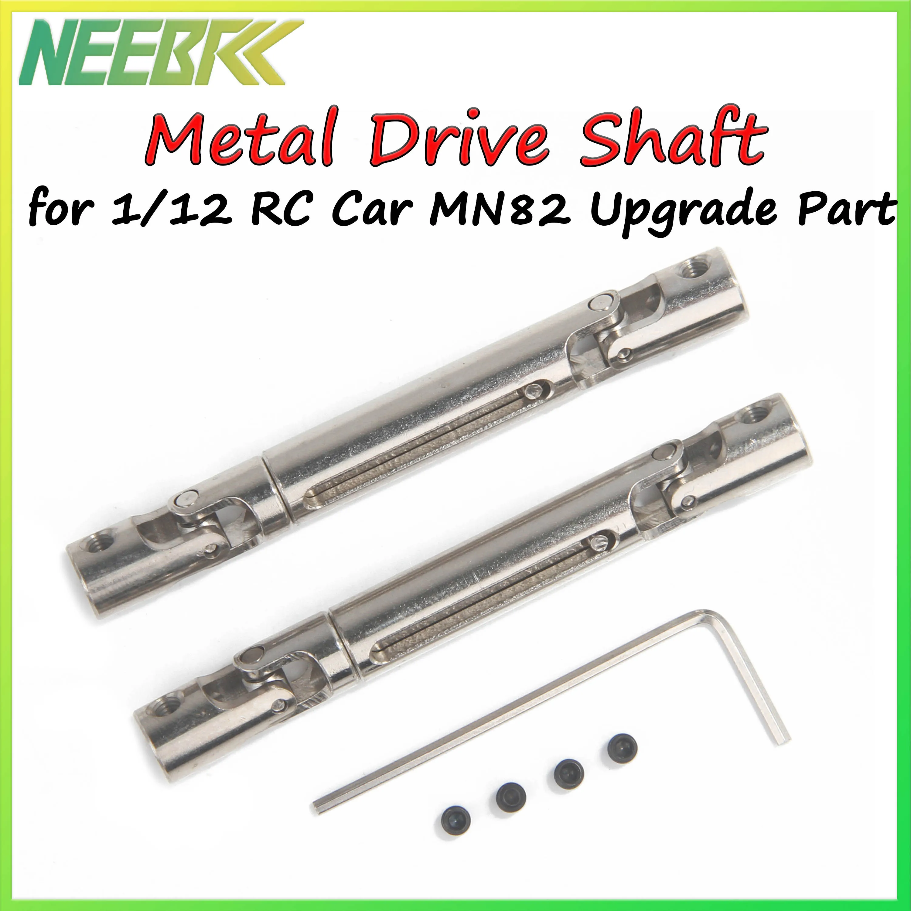 1/12 RC Car MN82 Crawler Steel Drive Shaft CVD Driveshaft with Shaft Sleeve for MN-82 Cherokee Model Metal Upgrade Accessories
1/12 RC Car MN82 Crawler Steel Drive Shaft CVD Driveshaft with Shaft Sleeve for MN-82 Cherokee Model Metal Upgrade Accessories