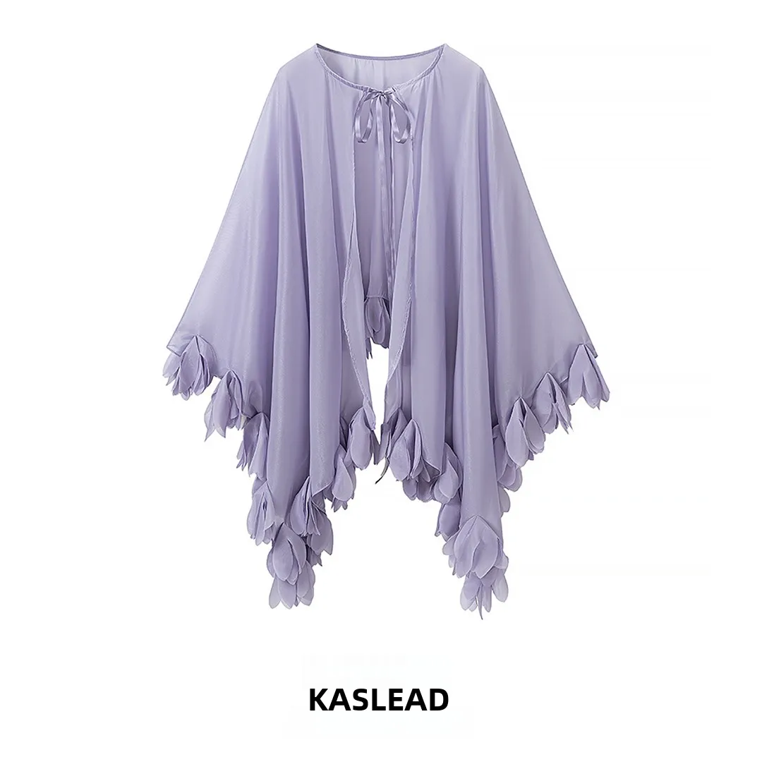 KASLEAD New Women's Fashionable Simple Cloak Shoulder Padded Sun Protection Shirt Street Style Loose Fit Long Sleeve Polyester
KASLEAD New Women's Fashionable Simple Cloak Shoulder Padded Sun Protection Shirt Street Style Loose Fit Long Sleeve Polyester