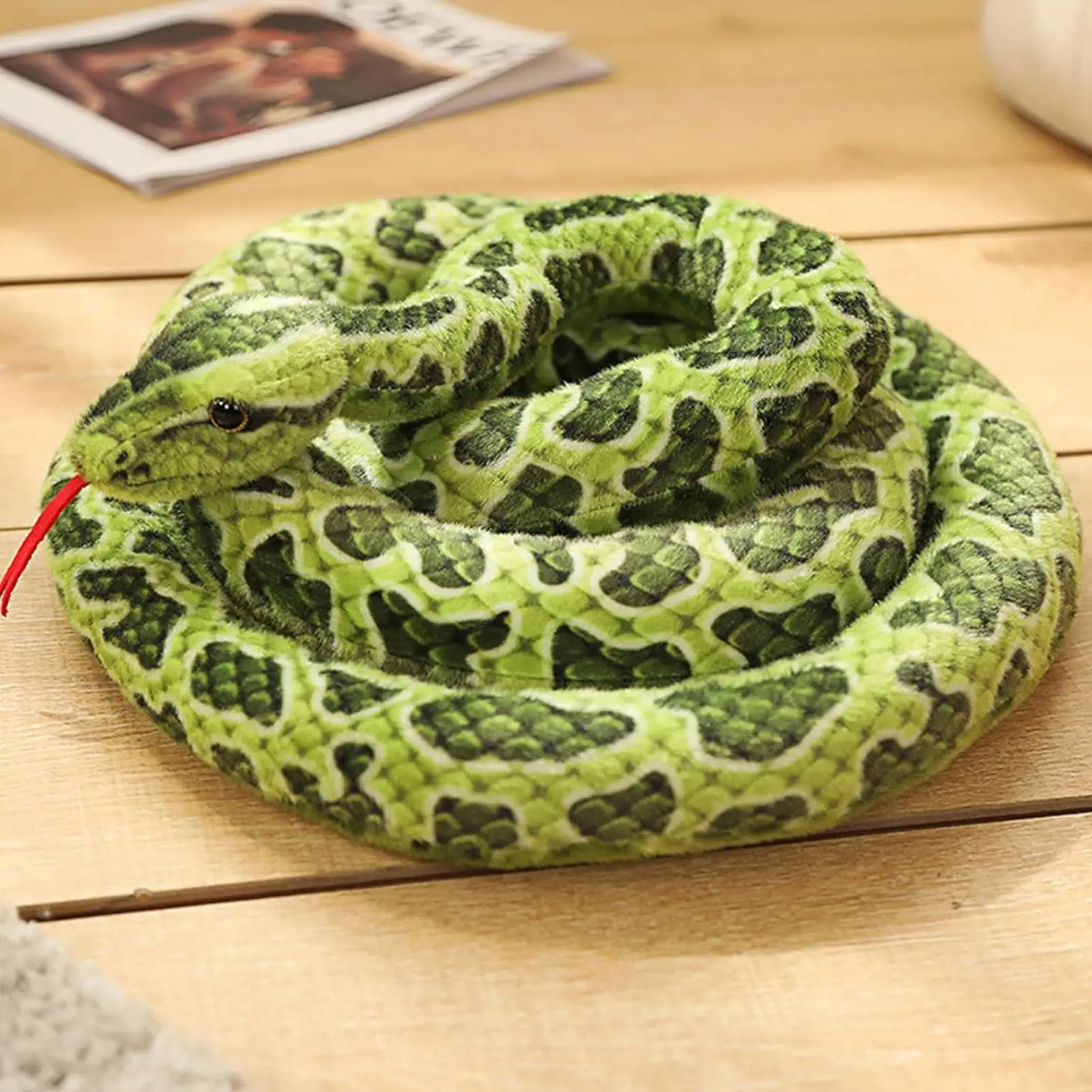 Stuffed Snake Kids Stuffed Snake Animal Pillow Doll Realistic Soft Toy Prop Pillow For Family Lovers Children Study Bedroom
Stuffed Snake Kids Stuffed Snake Animal Pillow Doll Realistic Soft Toy Prop Pillow For Family Lovers Children Study Bedroom