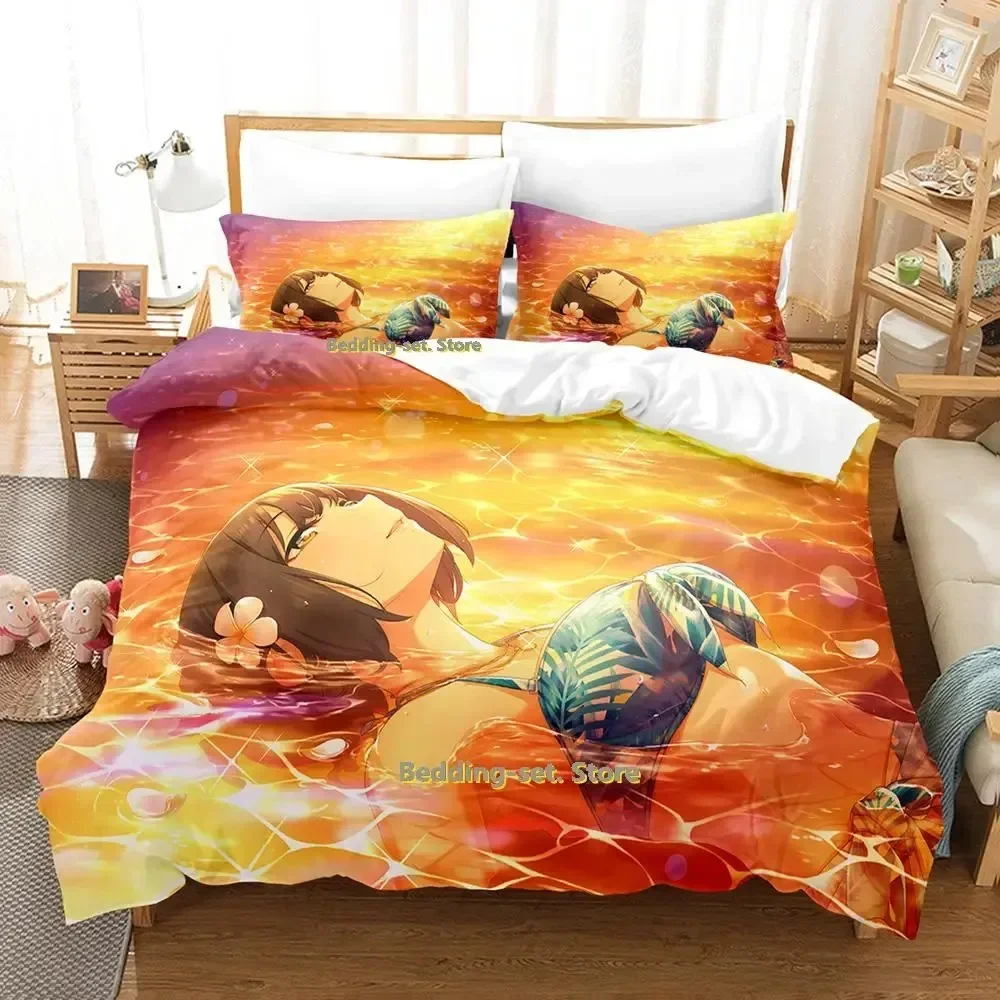 Hot Sale Kako Takafuji Bedding Set Cartoon Anime three-piece set Adult Kid Bedroom Duvetcover Sets 3D Kawaii Girl lit enfant
Hot Sale Kako Takafuji Bedding Set Cartoon Anime three-piece set Adult Kid Bedroom Duvetcover Sets 3D Kawaii Girl lit enfant