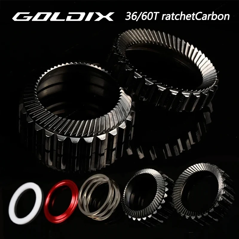 Велосипедная втулка GOLDIX New Ratchet Meshing Spiral с волновой пружиной, 36T/60T, для шоссейных/горных велосипедов (370, 350, 310, 180, 160), запчасти для велосипедных втулок
Велосипедная втулка GOLDIX New Ratchet Meshing Spiral с волновой пружиной, 36T/60T, для шоссейных/горных велосипедов (370, 350, 310, 180, 160), запчасти для велосипедных втулок