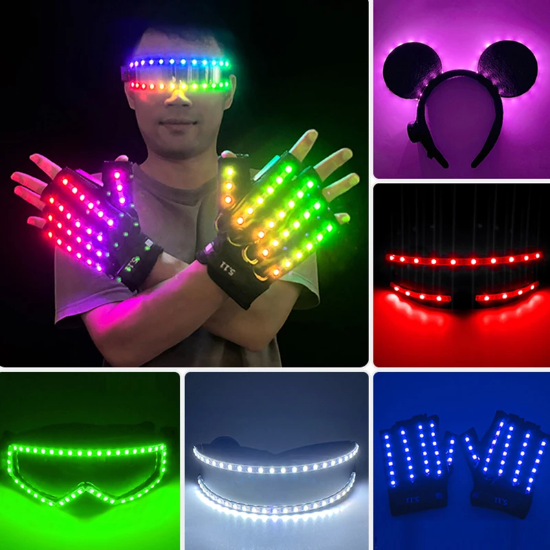 2025 Fashion LED Light up Glasses LED Night Glasses for Glowing Party Supplies Stage Show Costume Decoraiton
2025 Fashion LED Light up Glasses LED Night Glasses for Glowing Party Supplies Stage Show Costume Decoraiton