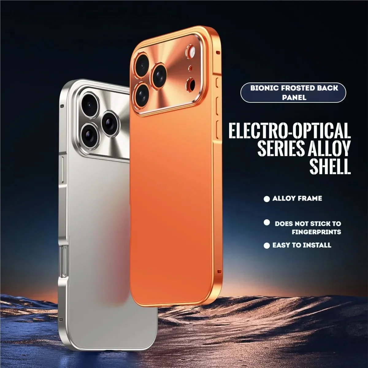 Aluminium Alloy Magnetic Bumper Frame Case Suitable for iPhone 15 16 17 Pro Max Alloy Metal Lens Protector PC Matte Back Cover
Aluminium Alloy Magnetic Bumper Frame Case Suitable for iPhone 15 16 17 Pro Max Alloy Metal Lens Protector PC Matte Back Cover