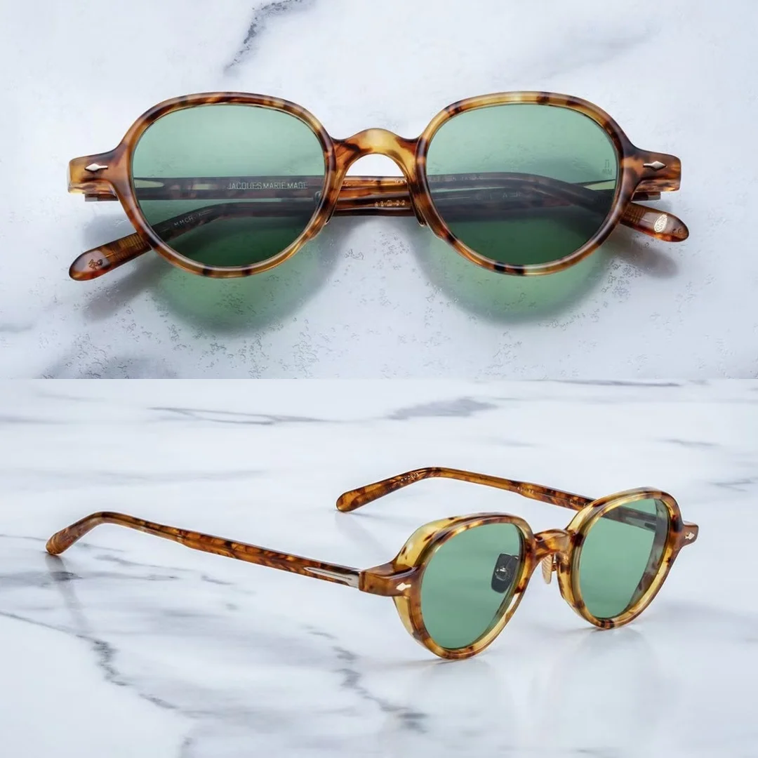 JMM Clark Acetate Round Sunglasses Vintage Classical Designer Handmade UV400 Protection Unisex Outdoor Fashion Shades
JMM Clark Acetate Round Sunglasses Vintage Classical Designer Handmade UV400 Protection Unisex Outdoor Fashion Shades