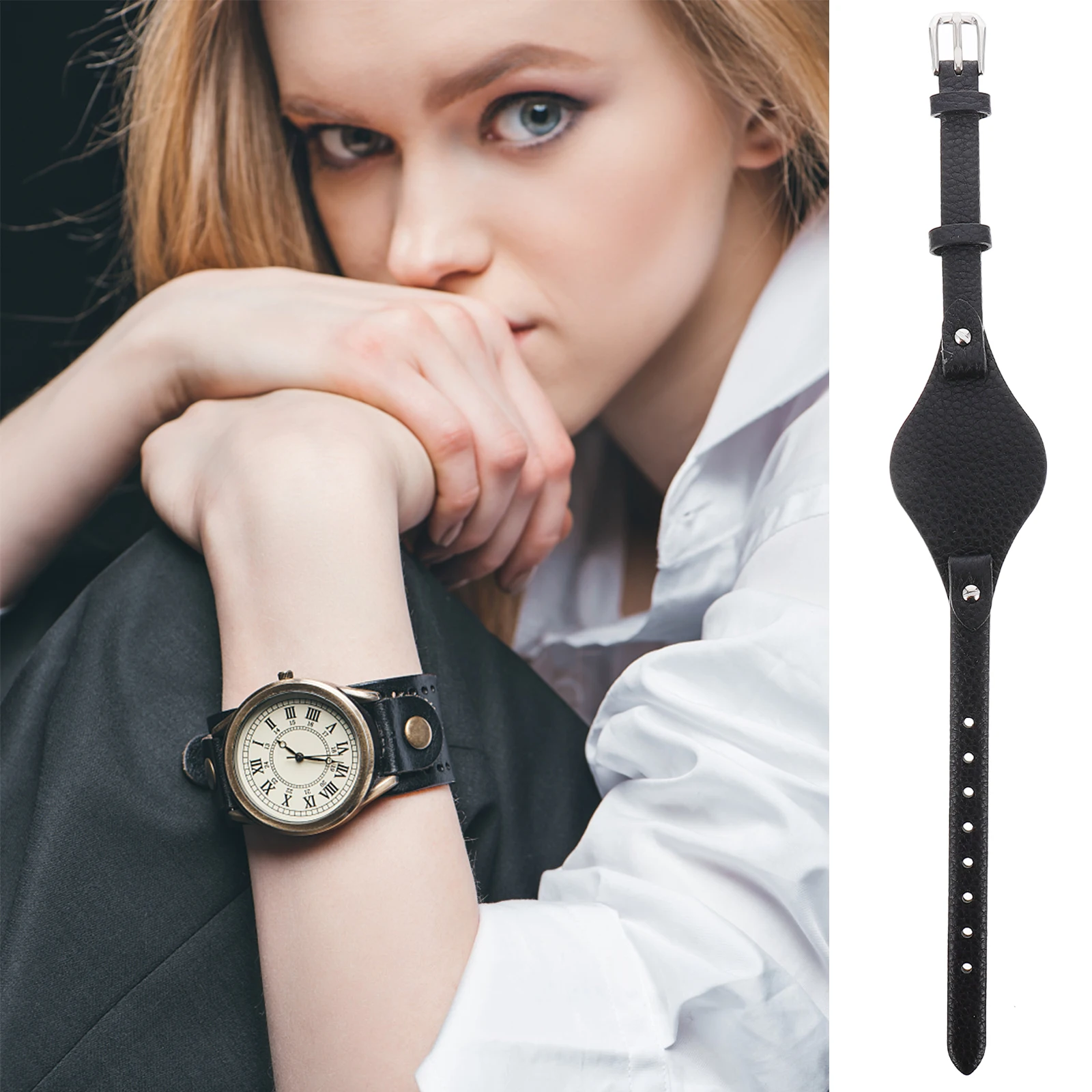 High Quality Layer Watch Band Waterproof Breathable Strap Simple Elegant Women's Watch Wristband Fashion
High Quality Layer Watch Band Waterproof Breathable Strap Simple Elegant Women's Watch Wristband Fashion