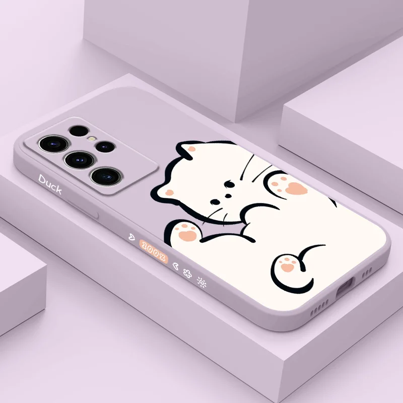 White Cloud Cat Phone Case For Samsung Galaxy S25 S24 S23 S22 S21 S20 S10 Ultra Plus FE Note 20 Ultra 10 Plus Cover
White Cloud Cat Phone Case For Samsung Galaxy S25 S24 S23 S22 S21 S20 S10 Ultra Plus FE Note 20 Ultra 10 Plus Cover