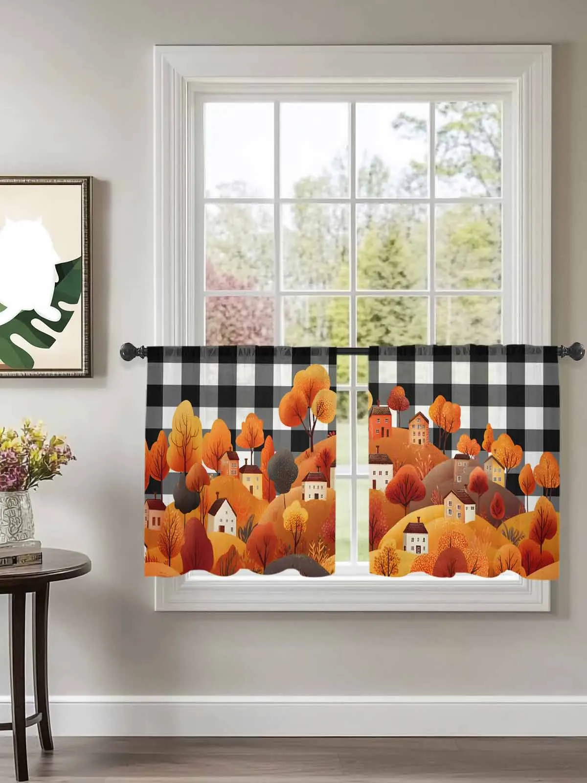 Autumn Hills House Plaid Tulle Curtains For Bedroom Children Living Room Decor Sheer Curtains
Autumn Hills House Plaid Tulle Curtains For Bedroom Children Living Room Decor Sheer Curtains